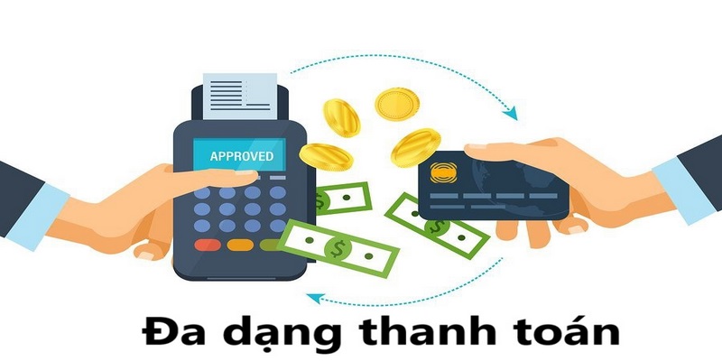 Đa dạng trong thanh toán là một lợi thế khi tải game bắn cá 