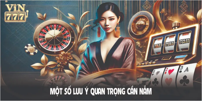 Một số lưu ý quan trọng cần nắm khi chơi Blackjack